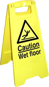 Oregon polished concrete contractor icon-wet-floor
